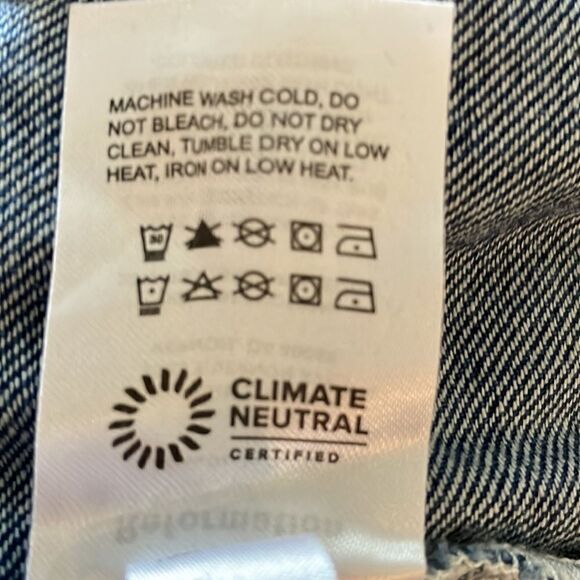 Reformation Jaime Denim dress - Size 12 - Picture 7 of 7